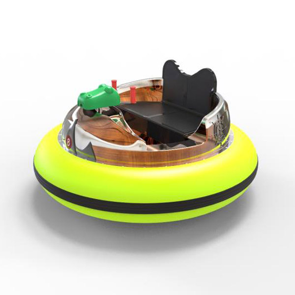 laser shooting bumpper boat -yellow